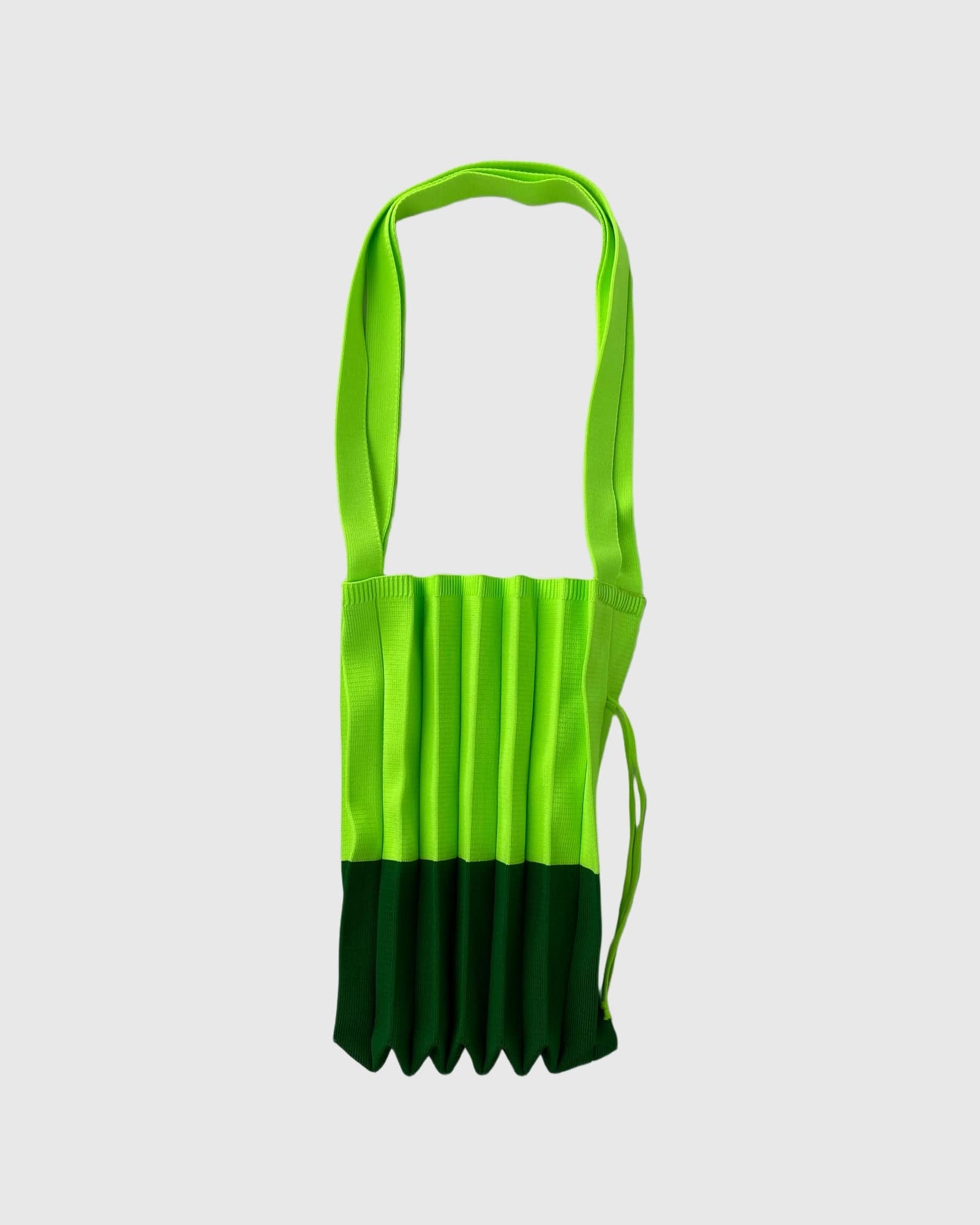 Pleated Knit Crossbody
