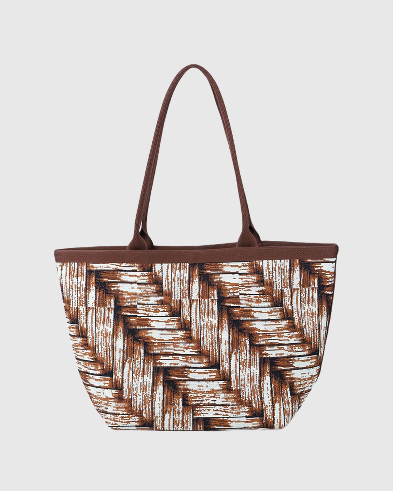Textured Knit Tote